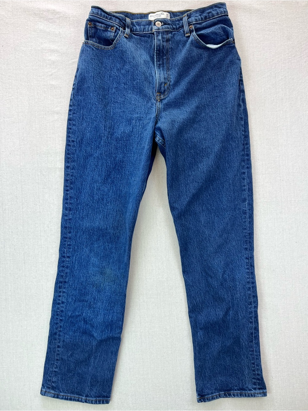 Abercrombie Classic Women’s Blue Denim Jeans Y2K 90’s Ultra High Rise - Size 30